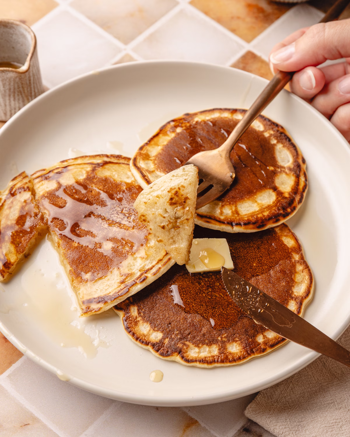 Vegan Buttermilk Pancakes