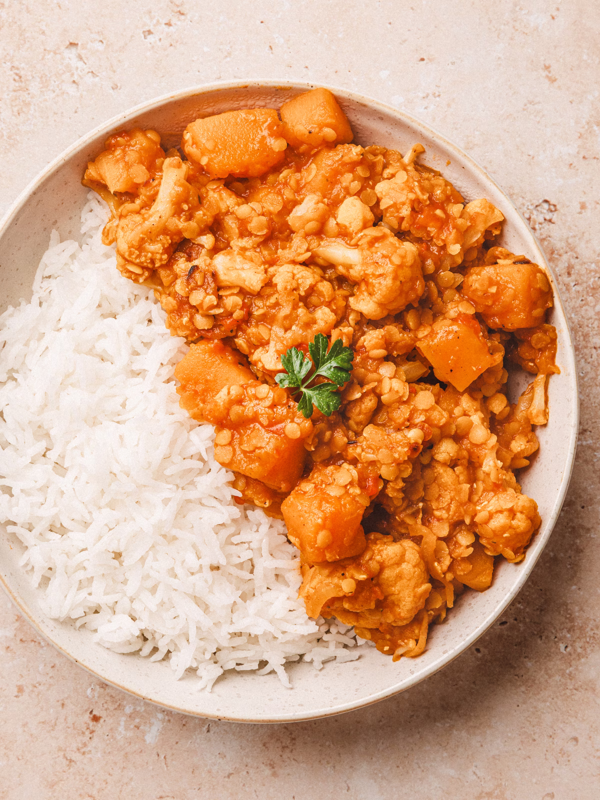 Vegan Red Lentil Dahl