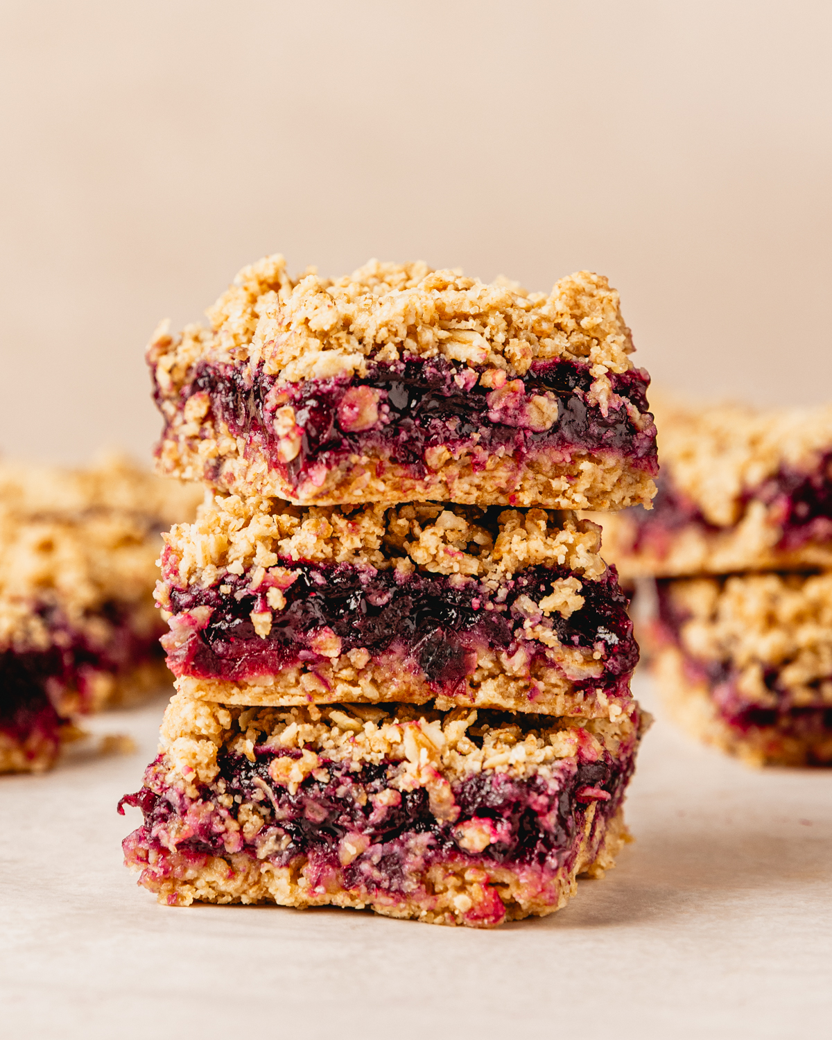 Blueberry Oatmeal Bars
