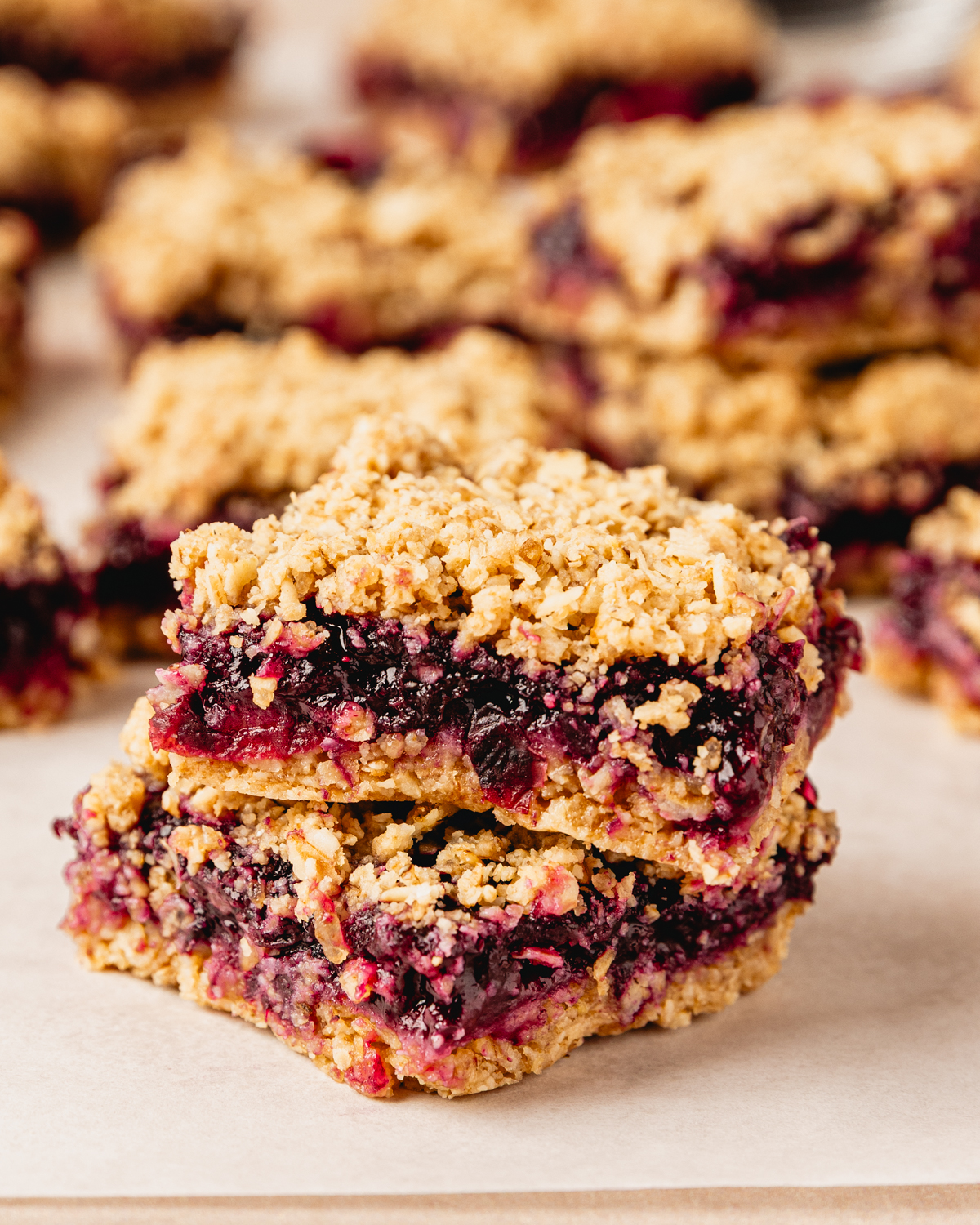 Blueberry Oatmeal Bars