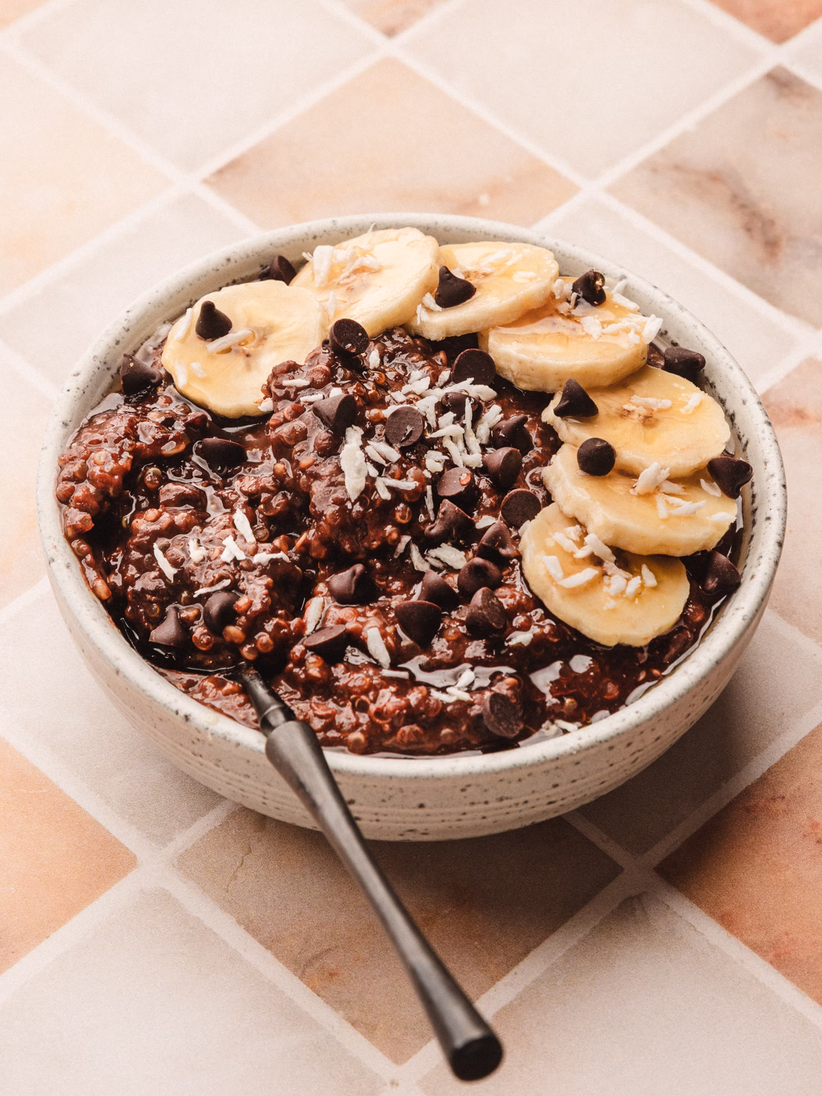 Chocolate Quinoa Breakfast Porridge