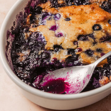 Vegan Blueberry Cobbler