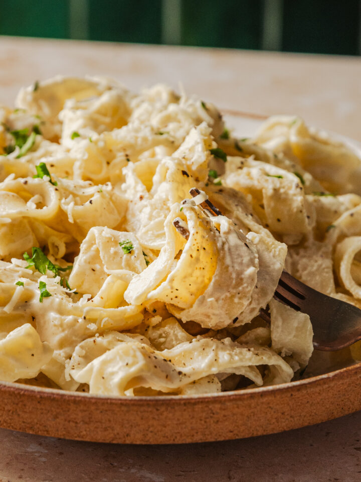 Vegan Fettuccine Alfredo