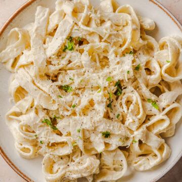Vegan Fettuccine Alfredo