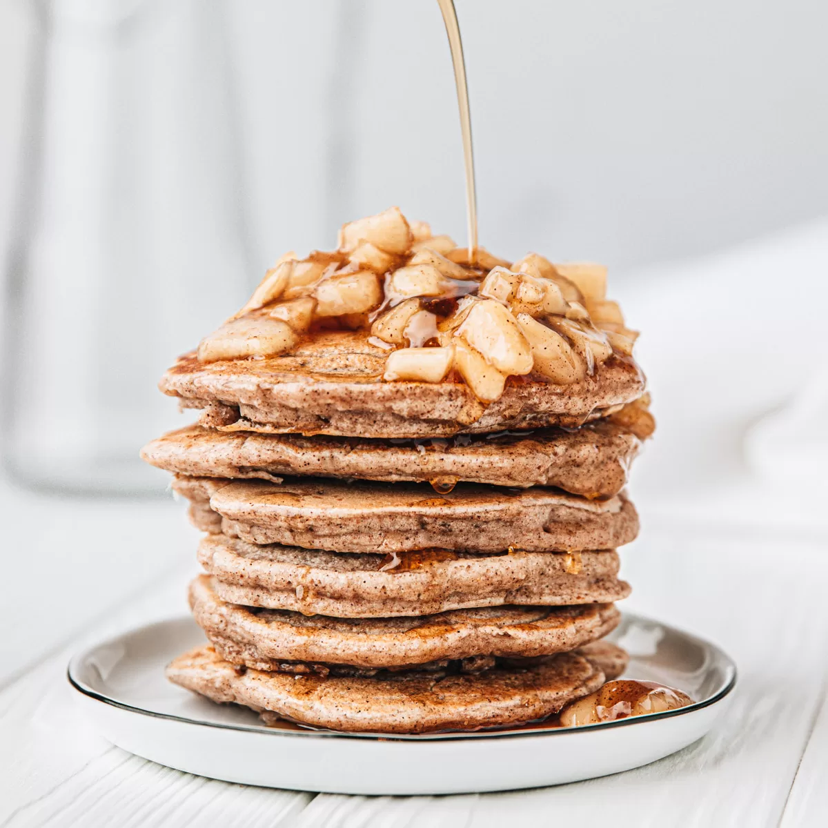 Vegan Apple Pancakes