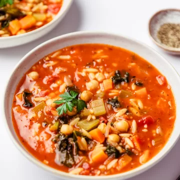Vegetable Orzo Soup
