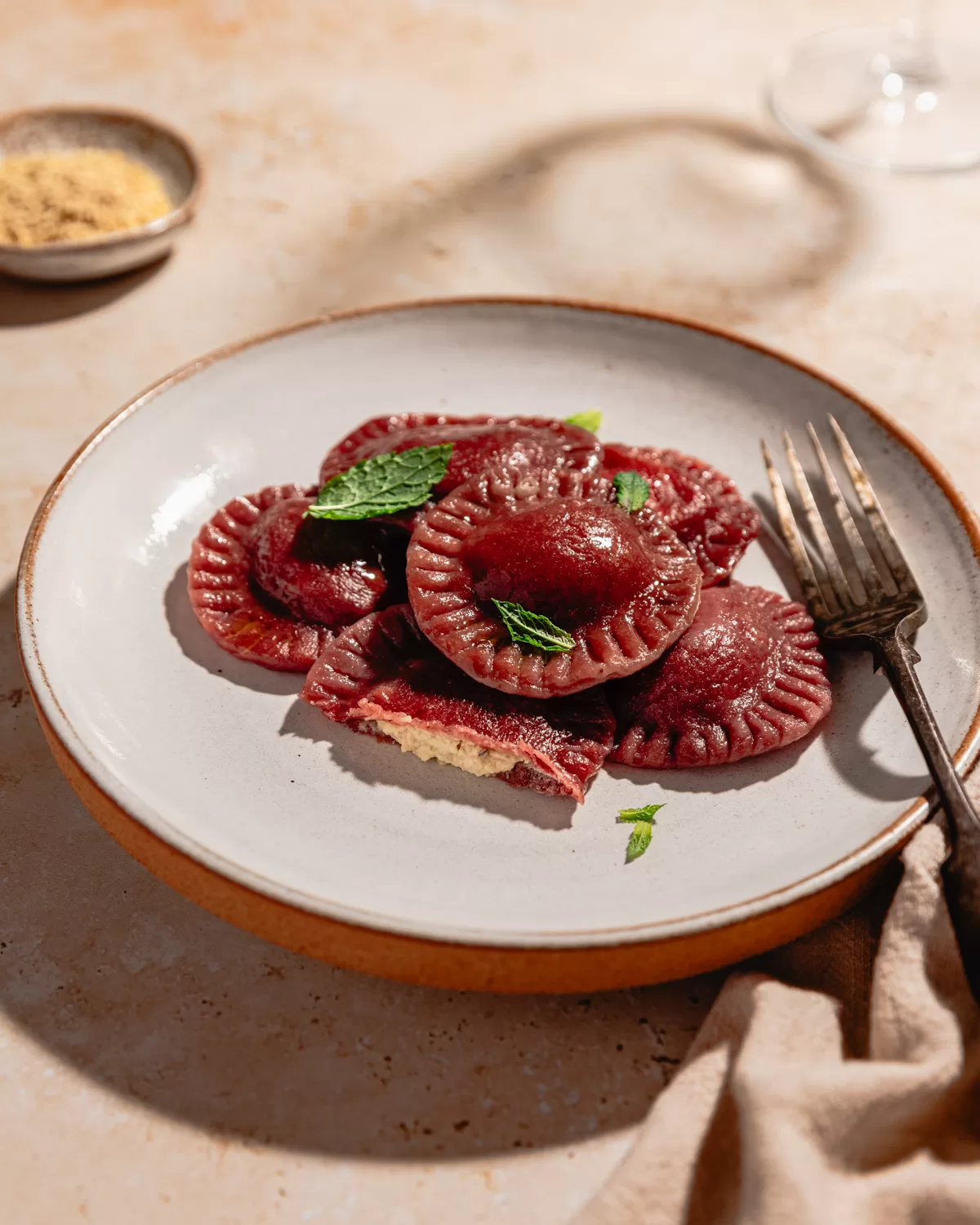 Beetroot Ravioli