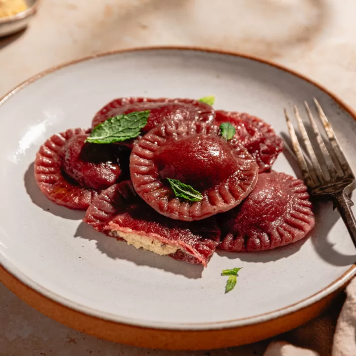 Beetroot Ravioli