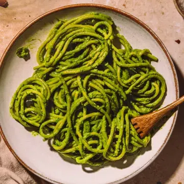 Vegan Spinach Pasta