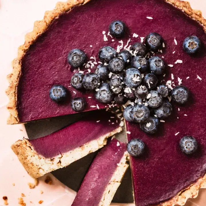 Vegan Blueberry Tart