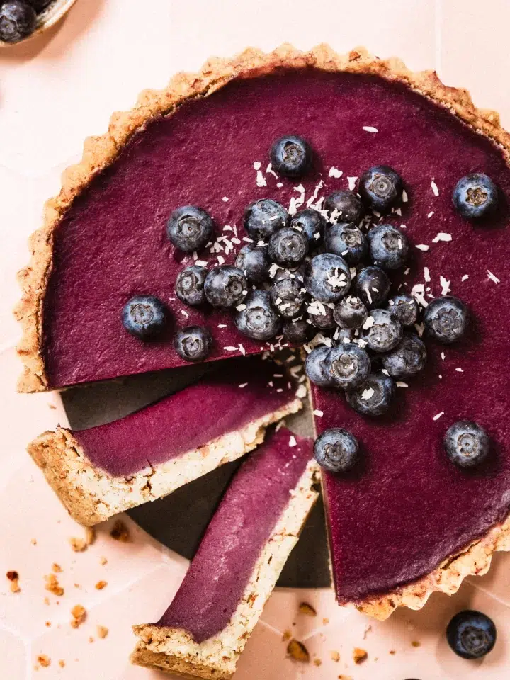 Vegan Blueberry Tart