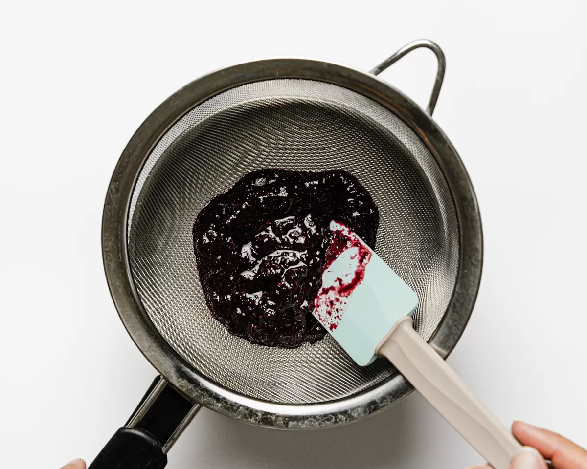 Step 5 - Prepare blueberry puree