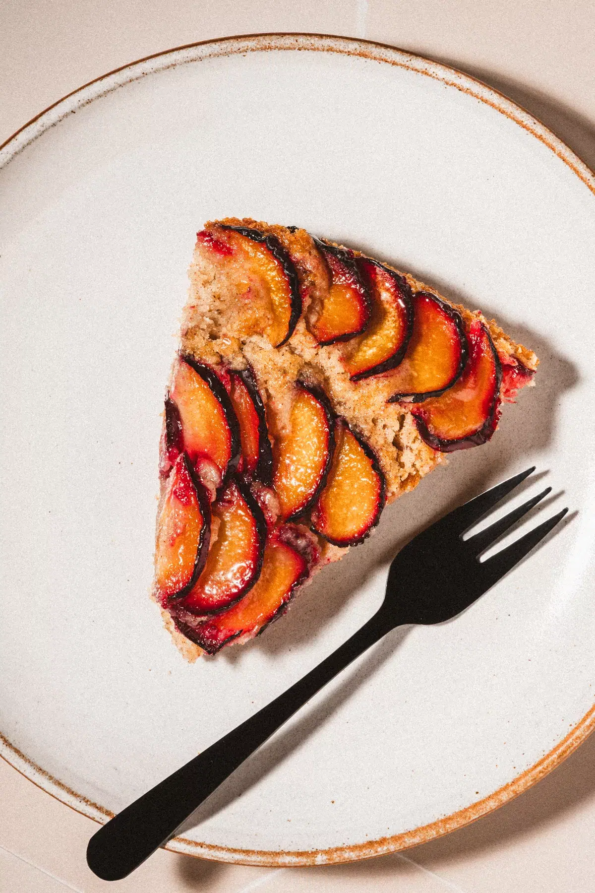 Vegan Plum Cake