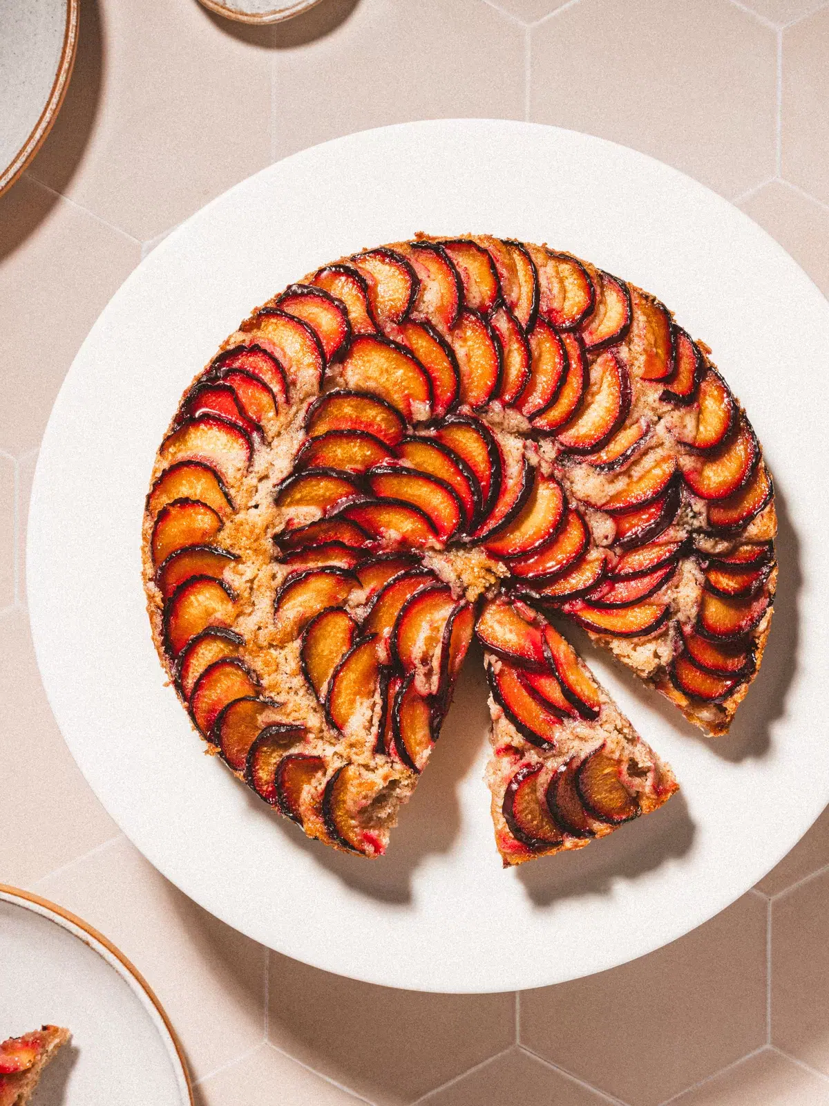Vegan Plum Cake