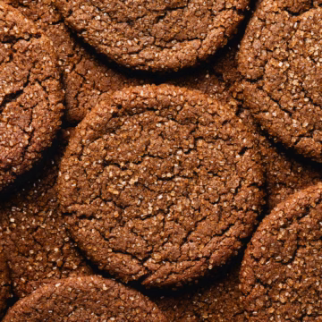 Vegan Molasses Cookies