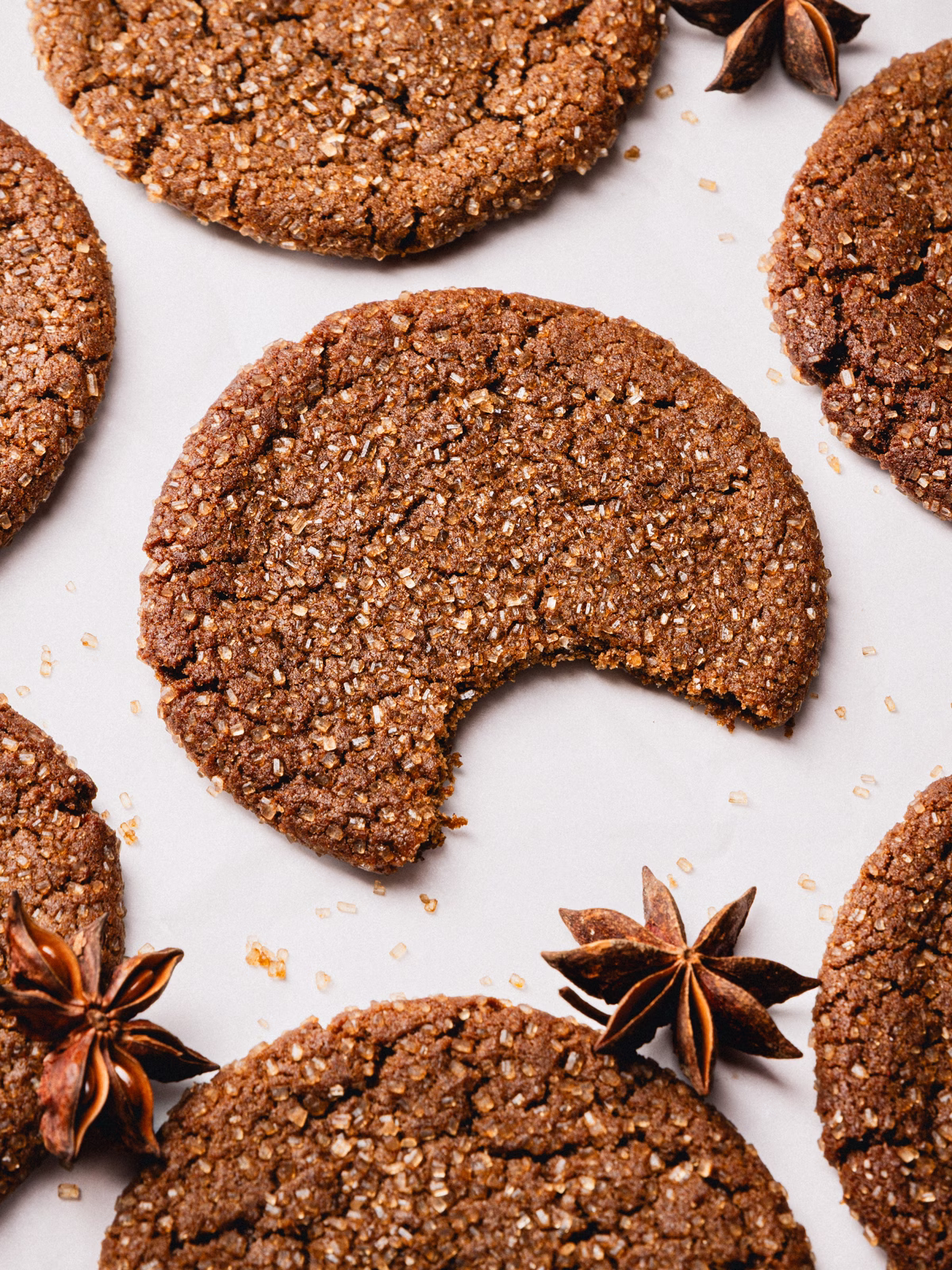 Vegan Molasses Cookies