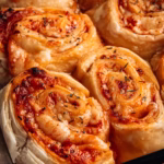 Puff Pastry Pizza Rolls